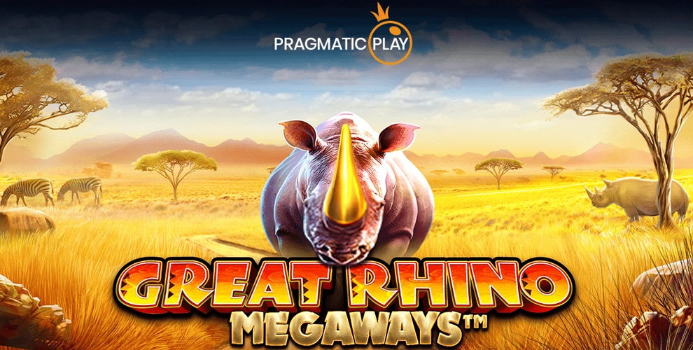 In uscita Great Rhino Megaways - La novità di Casa Pragmatic Play