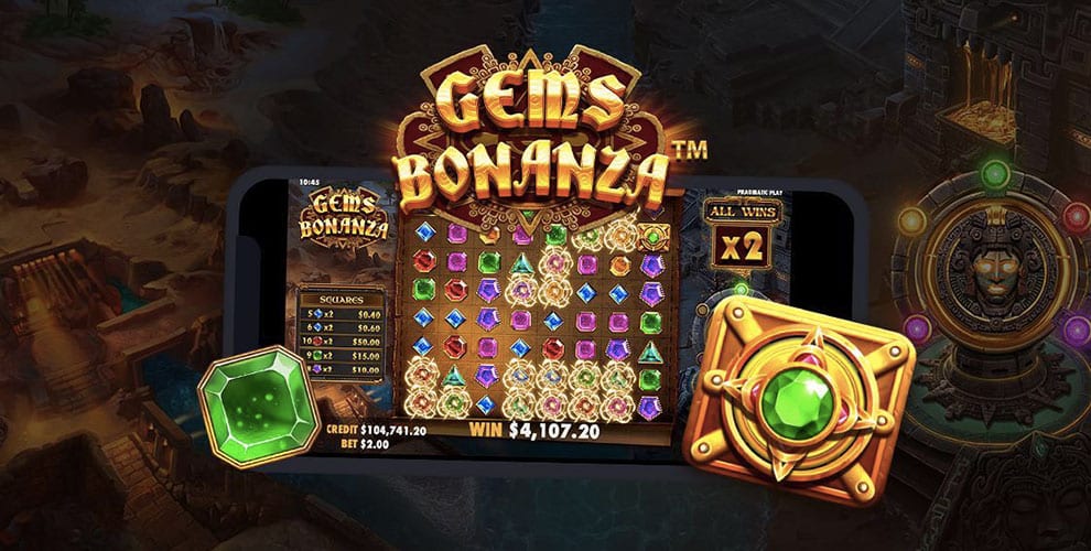 Gems Bonanza è la Nuova Slot Machine firmata Pragmatic Play