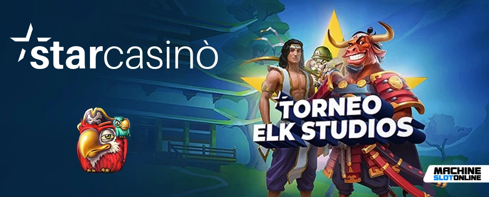 Le slot Elk Studios protagoniste della nuova promo Starcasinò