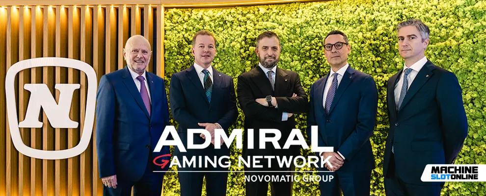 Lanciata Admiral Gaming Network, concessionaria di rete di Novomatic Italia
